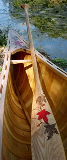 Canoe Deck Art, Kens Paddle