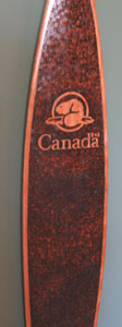 Canoe Paddle Art, Parks Canada Paddle